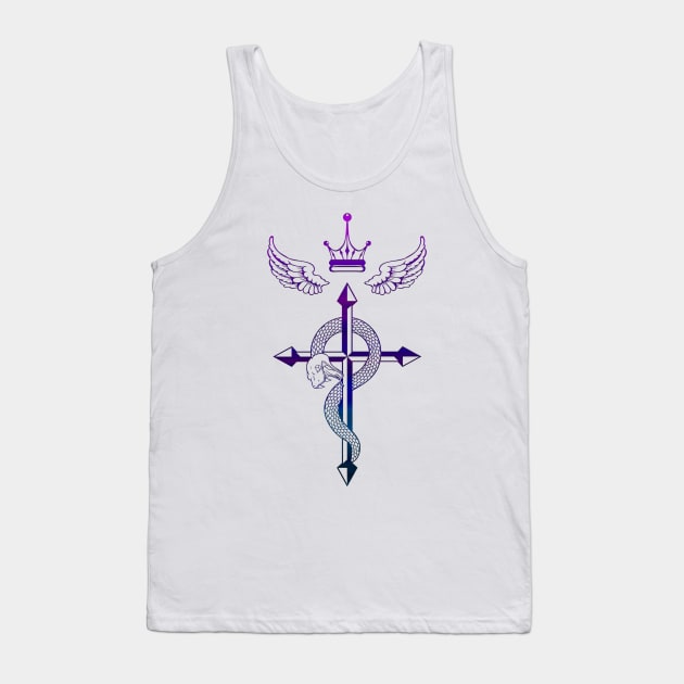 FullMetal Alchemist Flamel Tank Top by SirTeealot